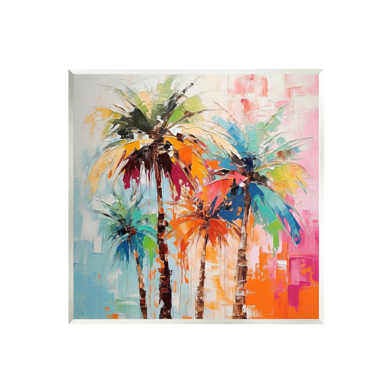 Stupell Industries Abstract Palm Tree Painting Wall Plaque Art